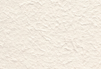Hand crafted rough white paper background. Extra large highly detailed image.