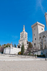 Notre Dame des Doms church at Avignon, France