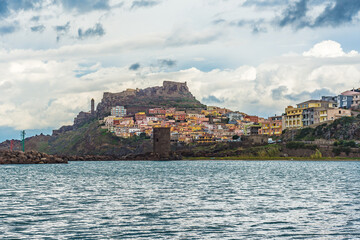 Fototapeta na wymiar Castelsardo, in the northwest of Sardinia island, Italy.