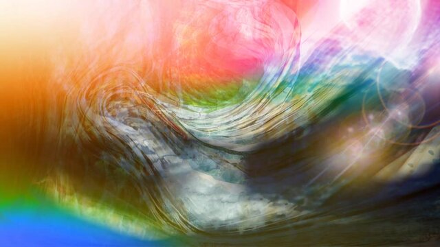 abstract fractal background wave motion 