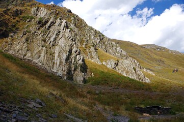 Mountain landscape of Georgia