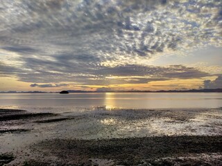 Obraz premium The morning sunrise in Phuket