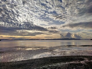 Obraz premium The morning sunrise in Phuket