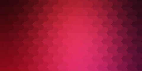 Light Pink, Red vector layout with lines. Gradient abstract design in simple style with sharp lines. Pattern for booklets, leaflets.