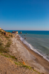 Sea view Cyprus golden hour vanilla sky  