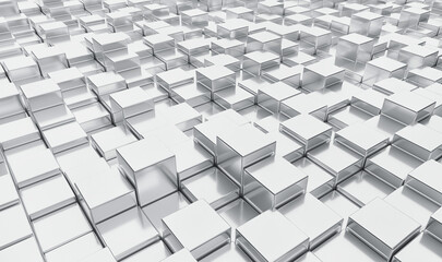 Background of square blocks.
