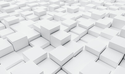 Obraz premium Background of square blocks.