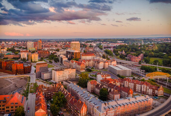gdansk city at evening © Jurand