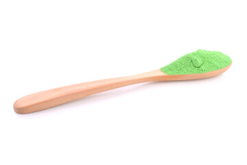dried fruits on a white background. Dried cantaloupe melon slices on a white background