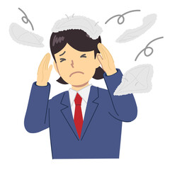 .Illustration of students being harassed