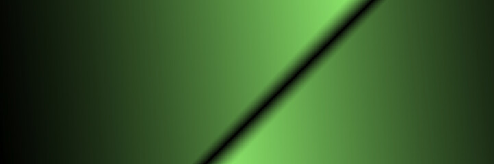 Gradient green background with shadows