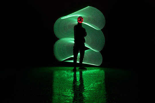 Neon glow glight
