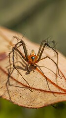 spider on a leaf