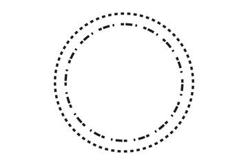 Abstract circle line art. Vector