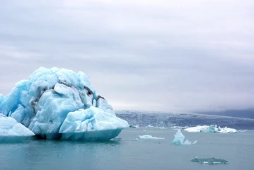 Fotobehang Iceberg off the coast of Iceland © Владимир Щелканов