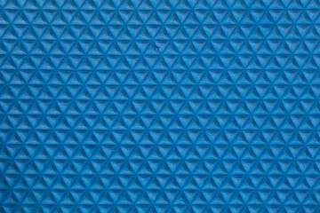 Fototapeta na wymiar triangle pattern, blue mat background