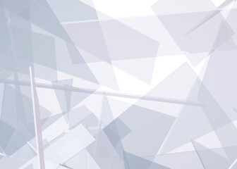 Obraz premium Abstract Glass Shards