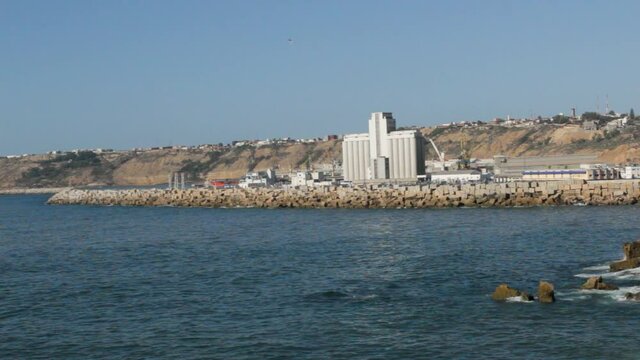 new modern port of safi  