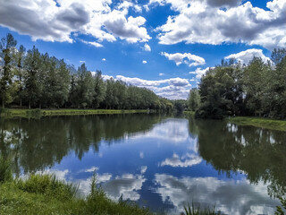 lac dans le nord de la france