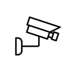 Illustration Vector graphic of cctv icon template