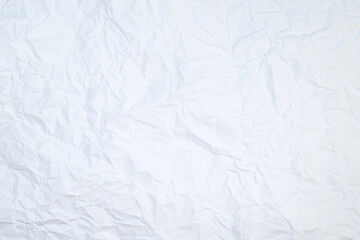 surface of the crumpled paper is white.

