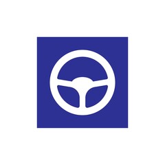 steering wheel logo