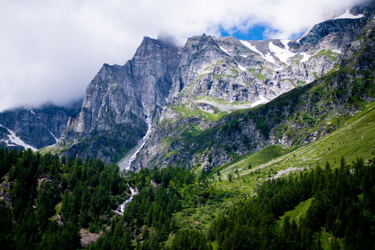 Glacier Italia Alps