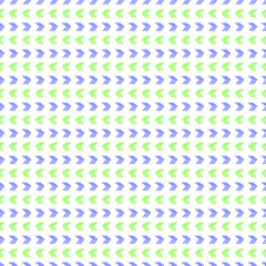 blue and green arrows seamless repeat pattern