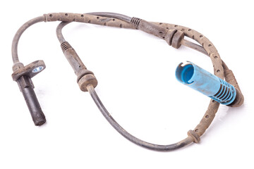 Wheel speed sensor of vehicles equipped with electronic active safety systems and auxiliary control...