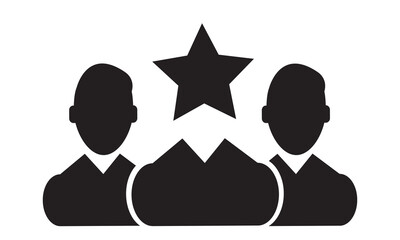 Creative professional icon. vector graphics 