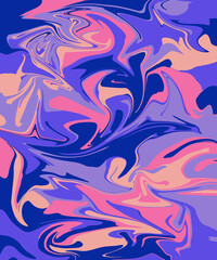 abstract seamless, marbled blue purple pink  pattern