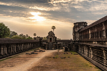 Tempel im Angkor Park, Cambodia,  - 363598376