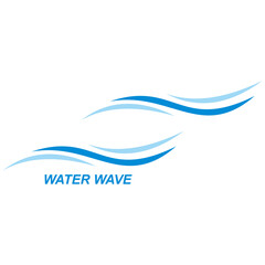 Water wave Logo Template vector illustration design