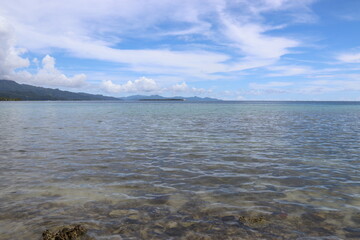 Lagon à Raiatea, Polynésie française	