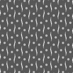 Vector seamless pattern texture background with geometric shapes, colored in grey, white colors.