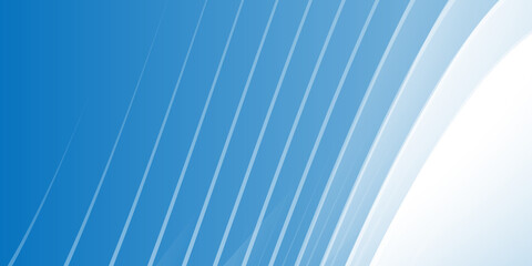 Blue abstract wave curve background