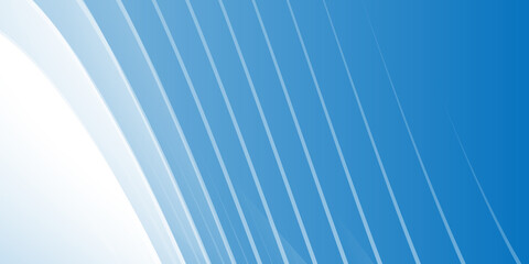 Blue abstract wave curve background