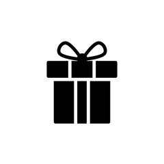 box vector icon, gift box icon in trendy flat style