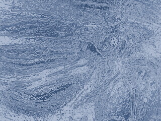 Great illustration for wrapping paper backdrop with drops of water in light blue tones. Cool contemporary design for layout. Fresh decorative space with elegant azure watercolor street art deco