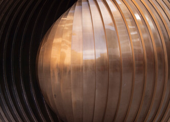 abstract background of metal copper brass