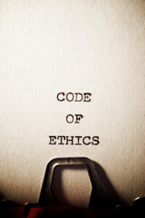 Code of ethics text