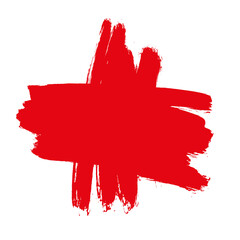 Brush stroke banner.