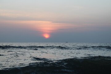 Obraz premium sun set