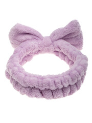 beige soft elastic band head band for girls