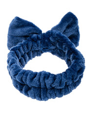 blue soft elastic band head band for girls