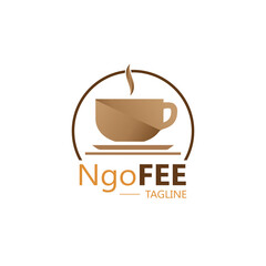 Coffee cup Logo Template