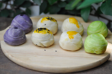 Chinese Spring Rolls, moon cake