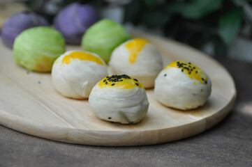 Chinese Spring Rolls, moon cake