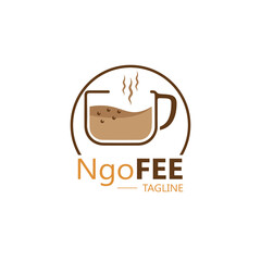 Coffee cup Logo Template