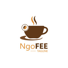 Coffee cup Logo Template
